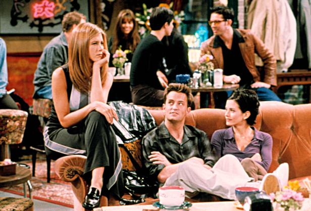 Serie "Friends", Jennifer Aniston, Matthew Perry, Courteney Cox