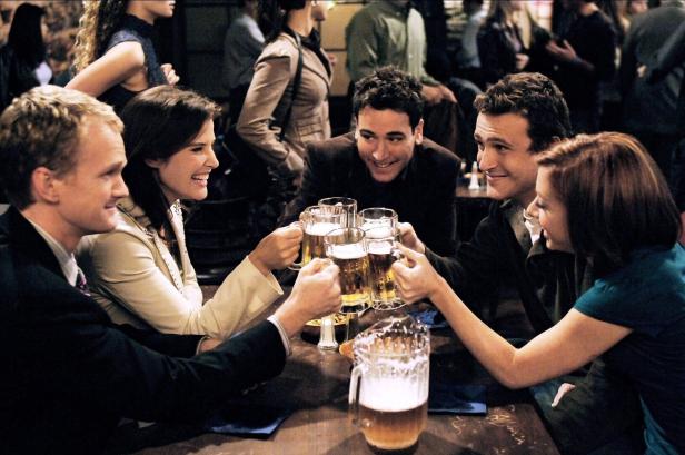 Serie "How I Met Your Mother", Neil Patrick Harris, Cobie Smulders, Josh Radnor, Jason Segel & Alyson Hannigan