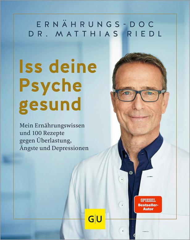 Cover des Buches "Iss deine Psyche gesund" von Dr. Matthias Riedl