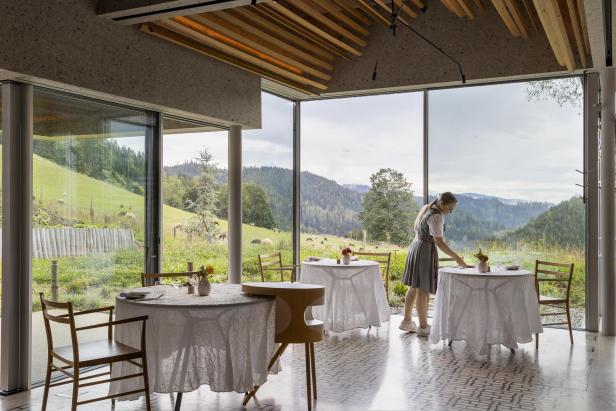 Innenansicht Steirereck Pogusch