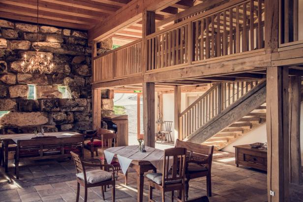 Inenansicht Restaurant Leiten