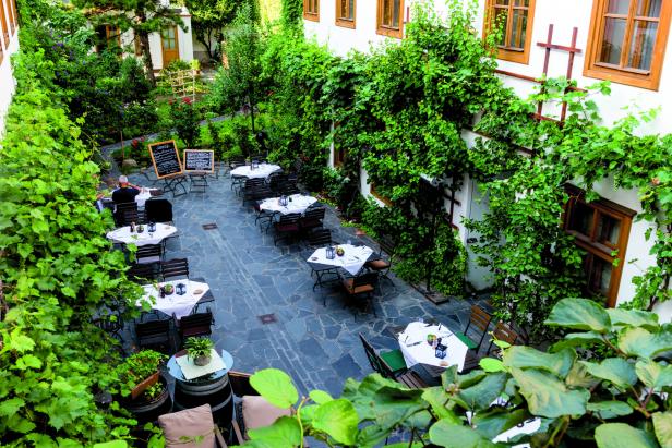 Gastgarten Schreiners Gastwirtschaft 