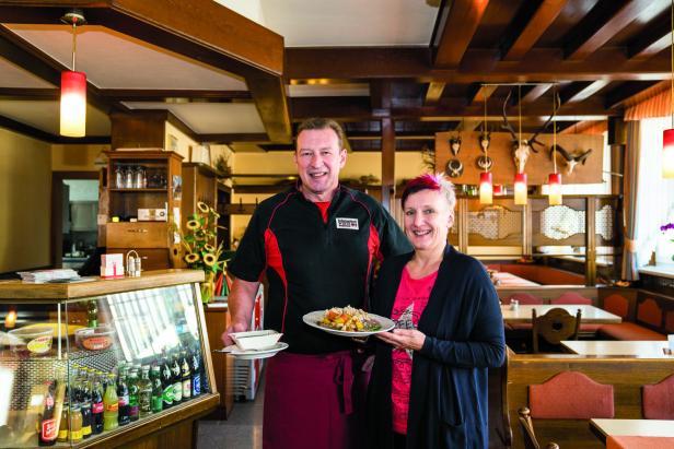 Innenansicht Gasthof Hutter