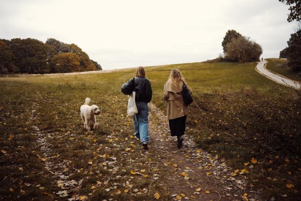 Spaziergang mit Mirjam