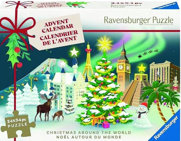 Ravensburger Puzzle Adventkalender.