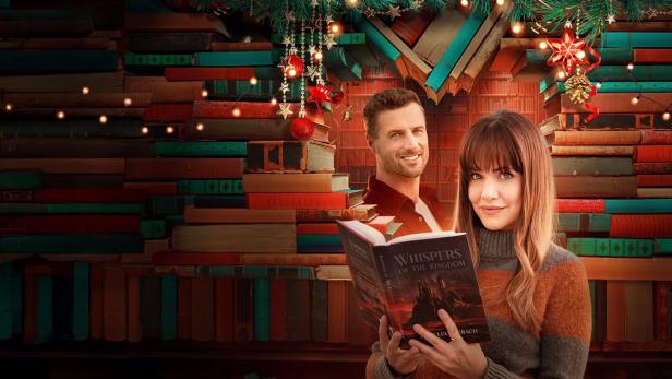 Szenenbild Hallmark-Film "The Christmas Novel - Weihnachten, wie es im Buche steht"