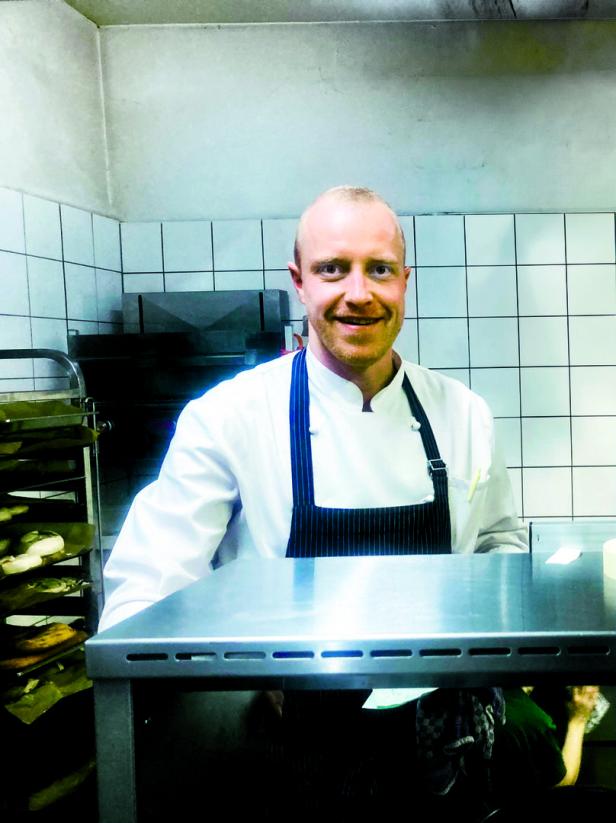 Martin Feichtinger, 34, neuer Chefkoch im Wirtshaus "Brösl"