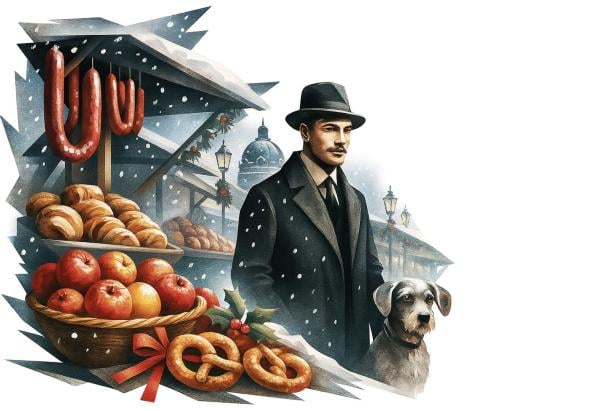 Ein Kommissar mit seinem Hund