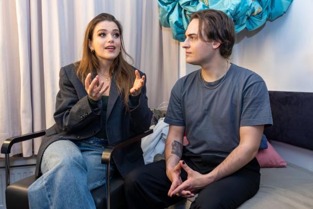 Nienke Latten und Moritz Mausser