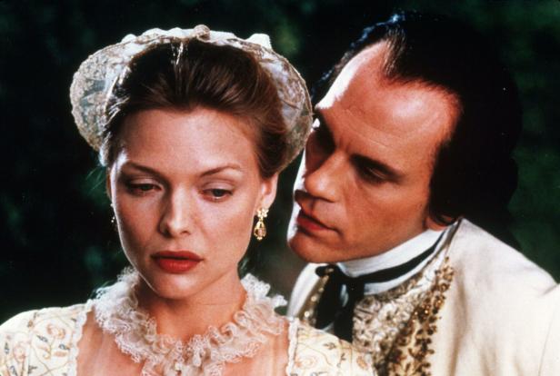 Szenenbild "Gefährliche Liebschaften“ mit Michelle Pfeiffer und John Malkovich