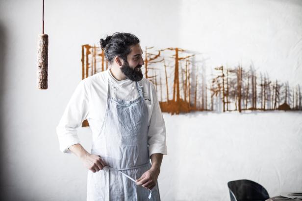 Riccardo Gaspari (links) setzt im Restaurant „San Brite“ auf Bio-Zutaten und eine innovative Küche. 