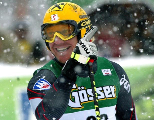 SUPER-G DER HERREN IN KITZBUEHEL/MAIER (AUT)