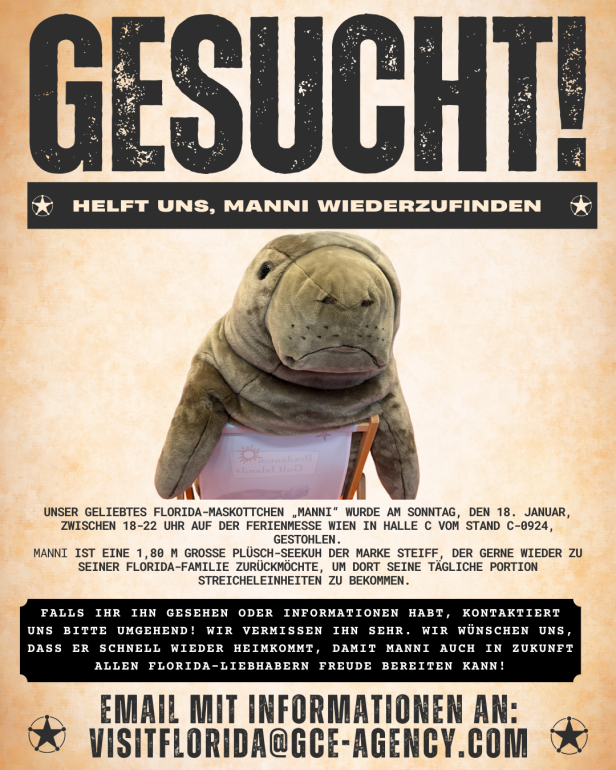 Gesucht: Seekuh Manni