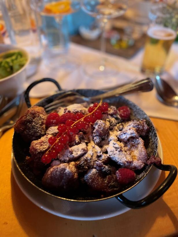 Zur Belohnung gibt es einen Kaiserschmarren in Trattlers Einkehr.