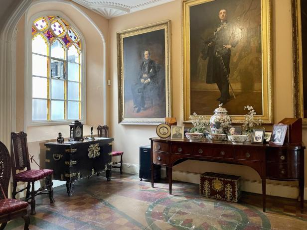 Edles Vorzimmer eines Herrenhauses