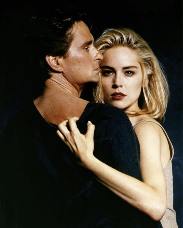  Sharon Stone und Michael Douglas in „Basic Instinct“ 