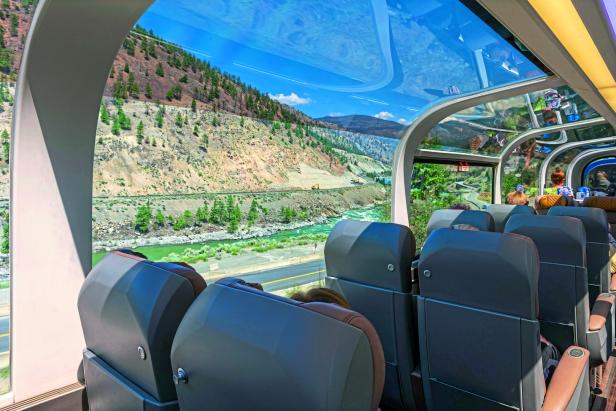 Rocky Mountaineer Train Carriage, Canada