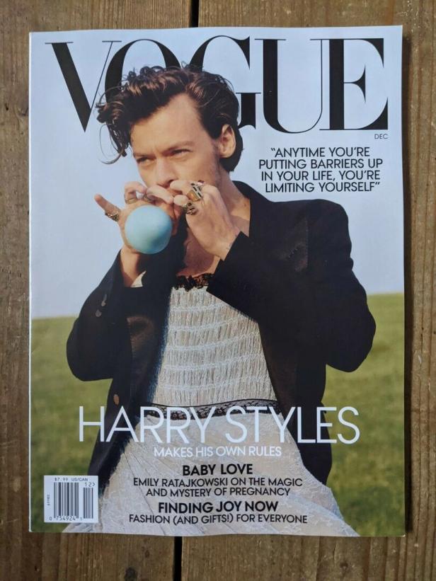 Harry Styles auf dem Vogue-Cover