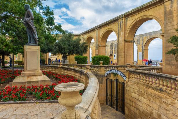 Upper Barrakka Gardens, Valletta, Malta