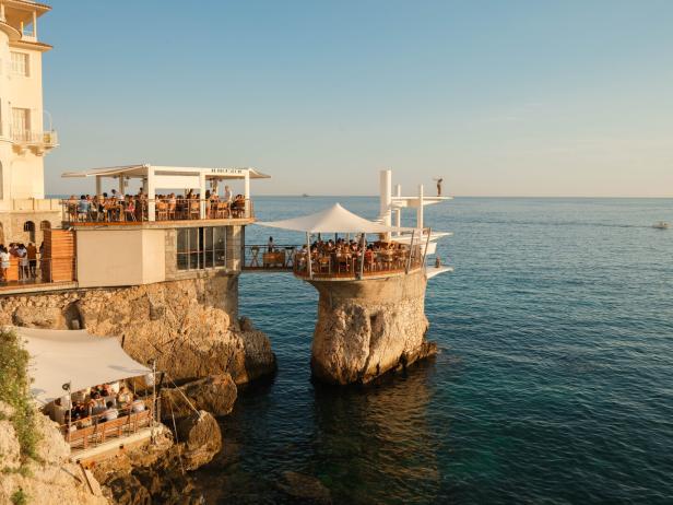 Das Restaurant Leo Plongeoir in Nizza