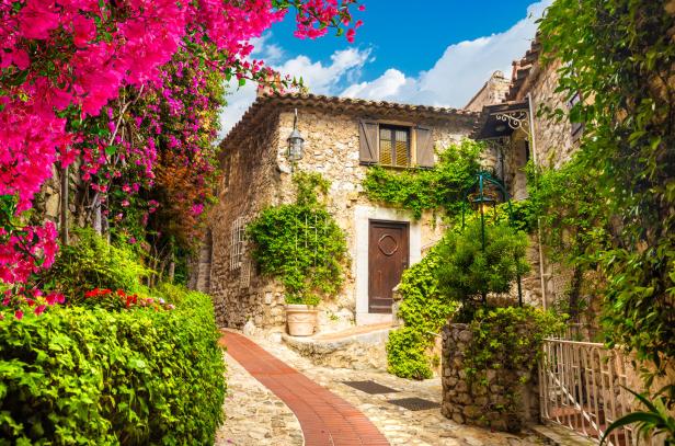 The Village of Eze, Provence, Southern France