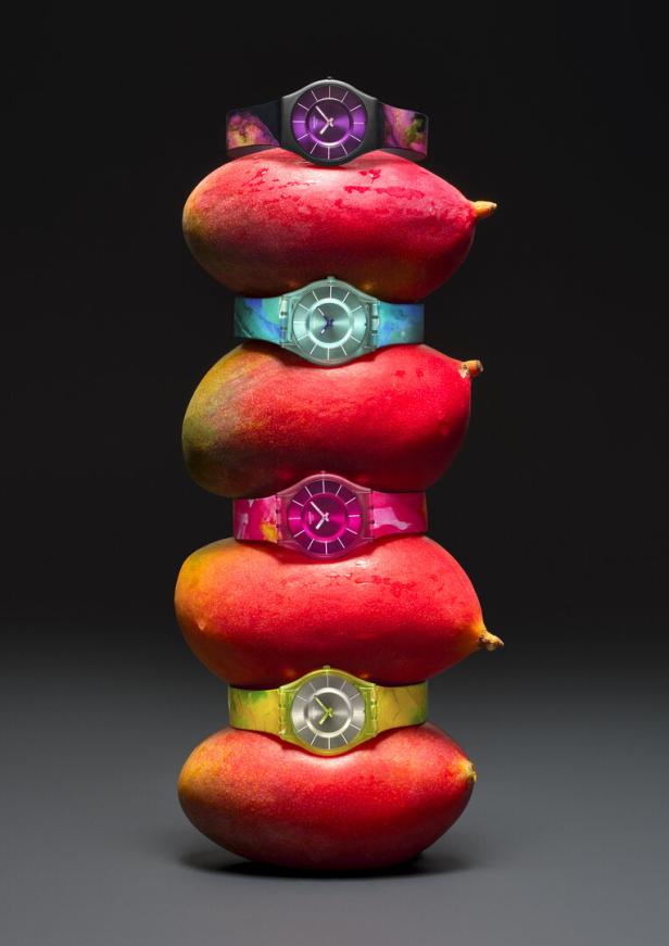 Bunte Uhren