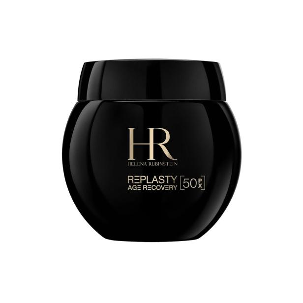 Ein schwarzer Tiegel "Helena Rubinstein Re-Plasty Age Recovery [50%]" ist zu sehen.