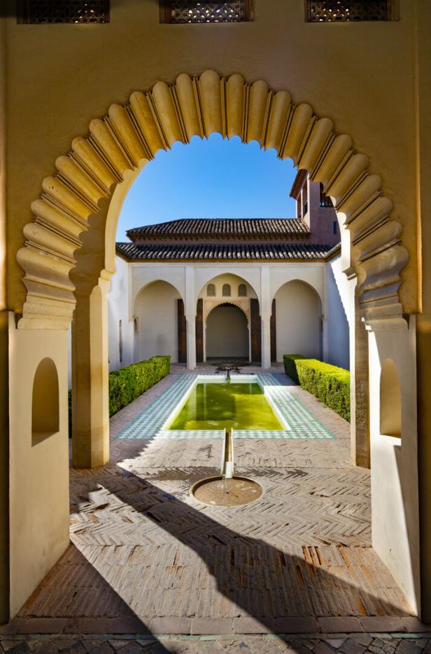 Alcazaba of Malaga, Andalucia Spain
