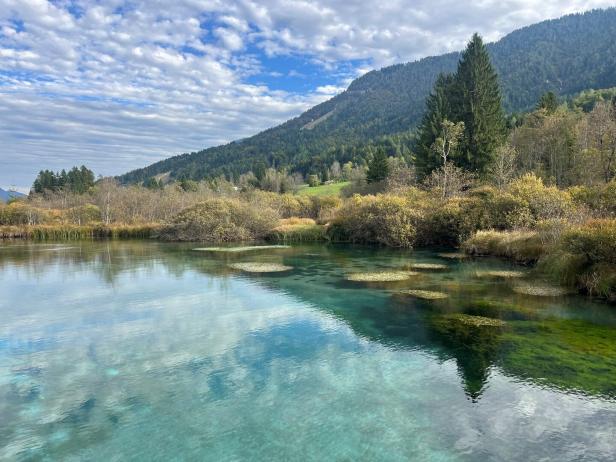 Im Triglav-Naturpark in den Julischen Alpen. 