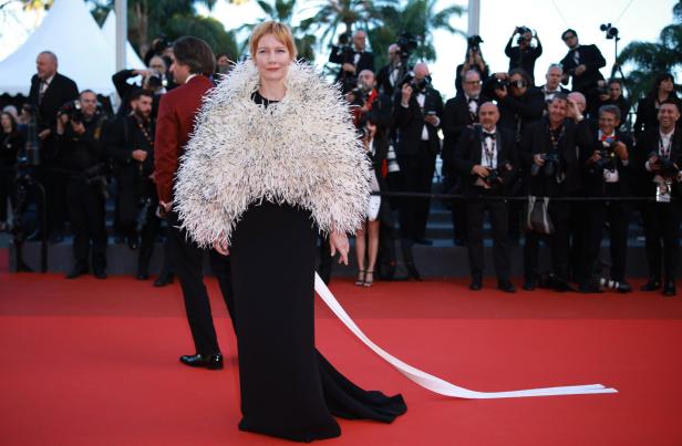 Auffällig: Sandra Hüller in Chanel