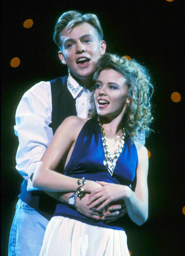 Jason Donovan and Kylie Minogue