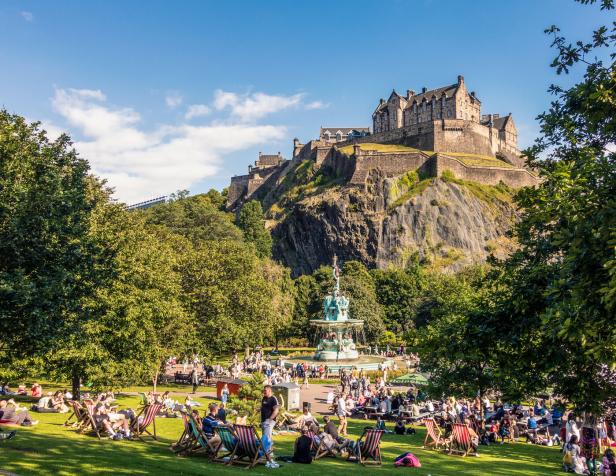 Summer in Edinburgh
