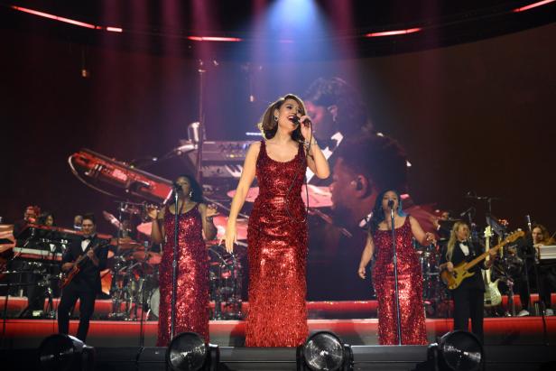 Raye Performs At Accor Arena In Paris