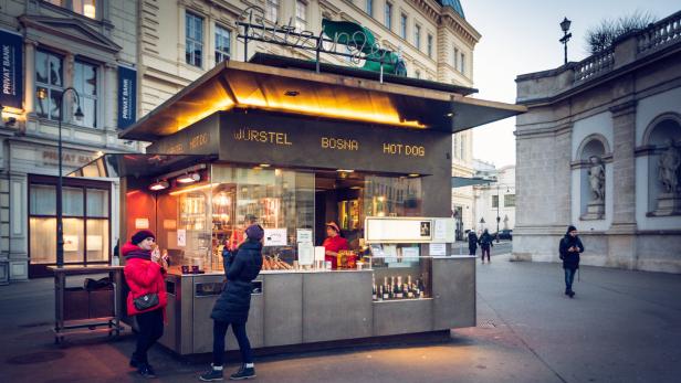 Der Wiener Würstelstand "Bitzinger"