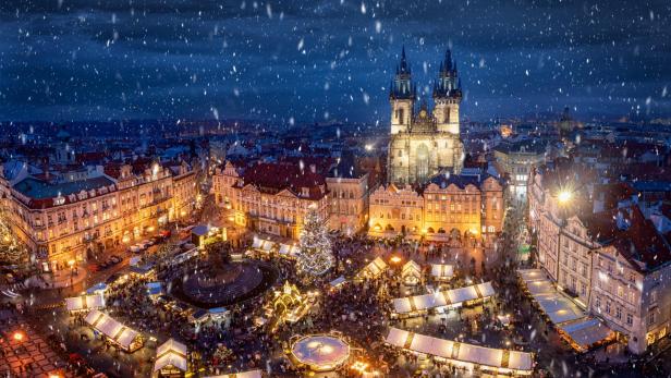 Christkindlmarkt / Weihnachtsmarkt in Prag