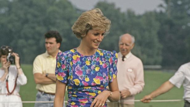 Prinzessin Diana mit dem Caring Dress