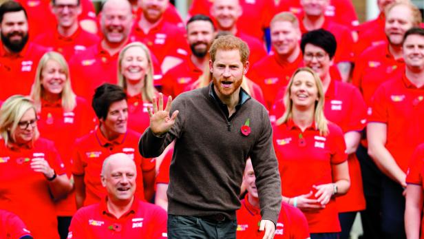 The Duke Of Sussex Attends The Launch Of Team UK For The Invictus Games The Hague 2020