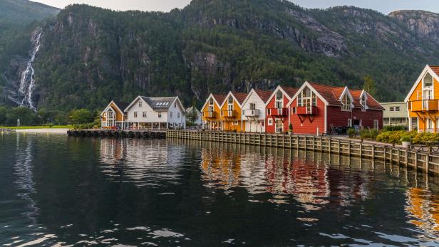 Dörfchen Mo in Norwegen
