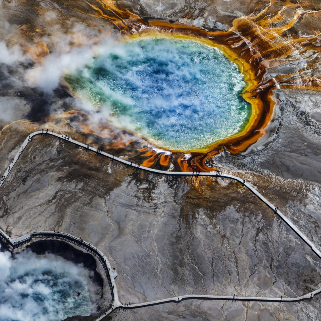 150 Jahre Yellowstone Nationalpark Jubiläum im Wilden Westen