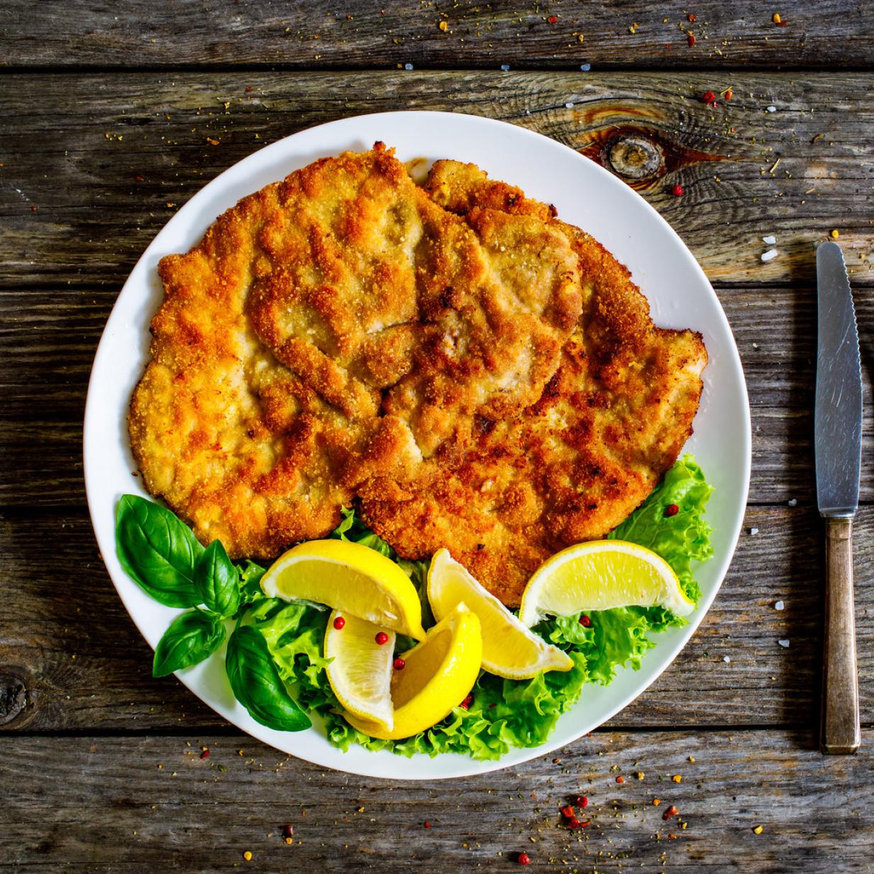 So schmeckt das Wiener Schnitzel wie im Oswald &amp; Kalb