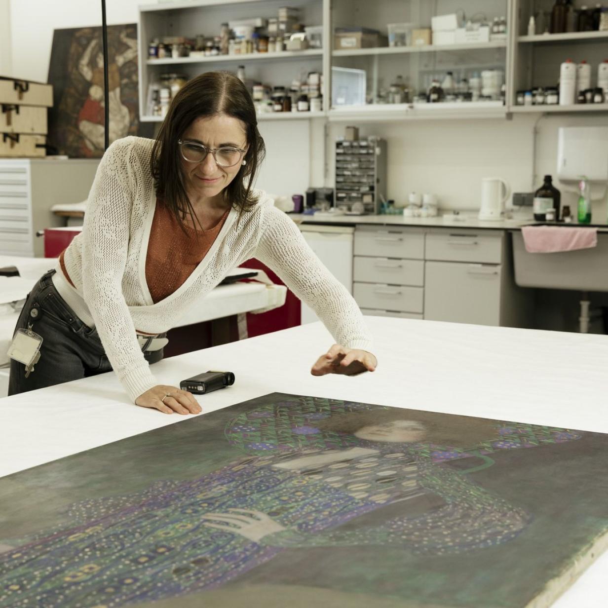 „Emilie Flöge“ Alter Glanz für Wiens wertvollstes Gemälde