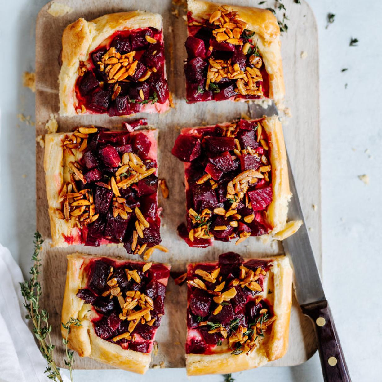Galette mit Roten Rüben