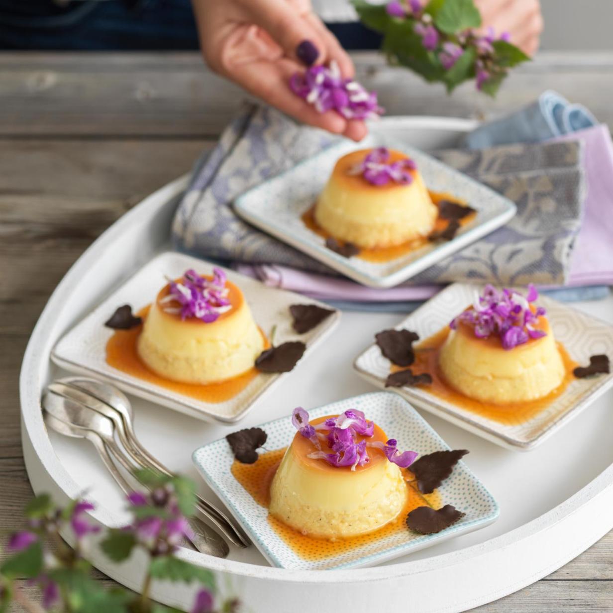 Taubnessel-Crme-Caramel
