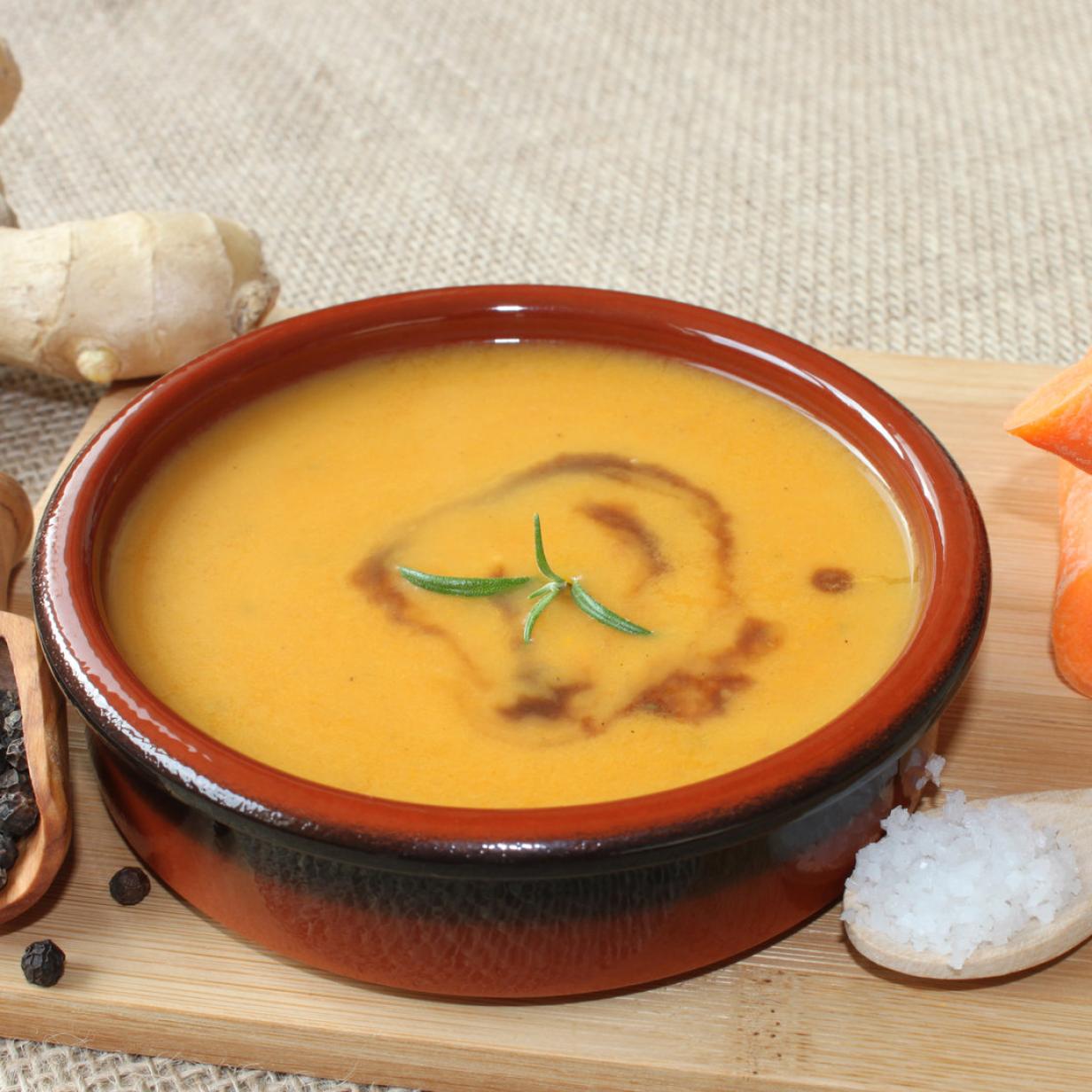 Karotten-Ingwer-Suppe