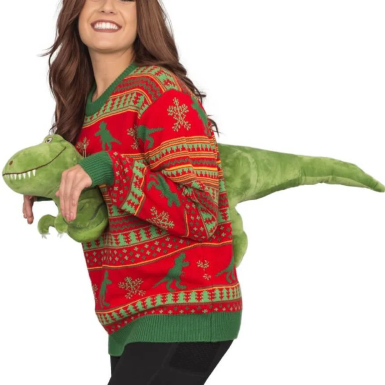 Tipsy Elves Herren Weihnachtspullover - Humping Rentier Ugly Christmas