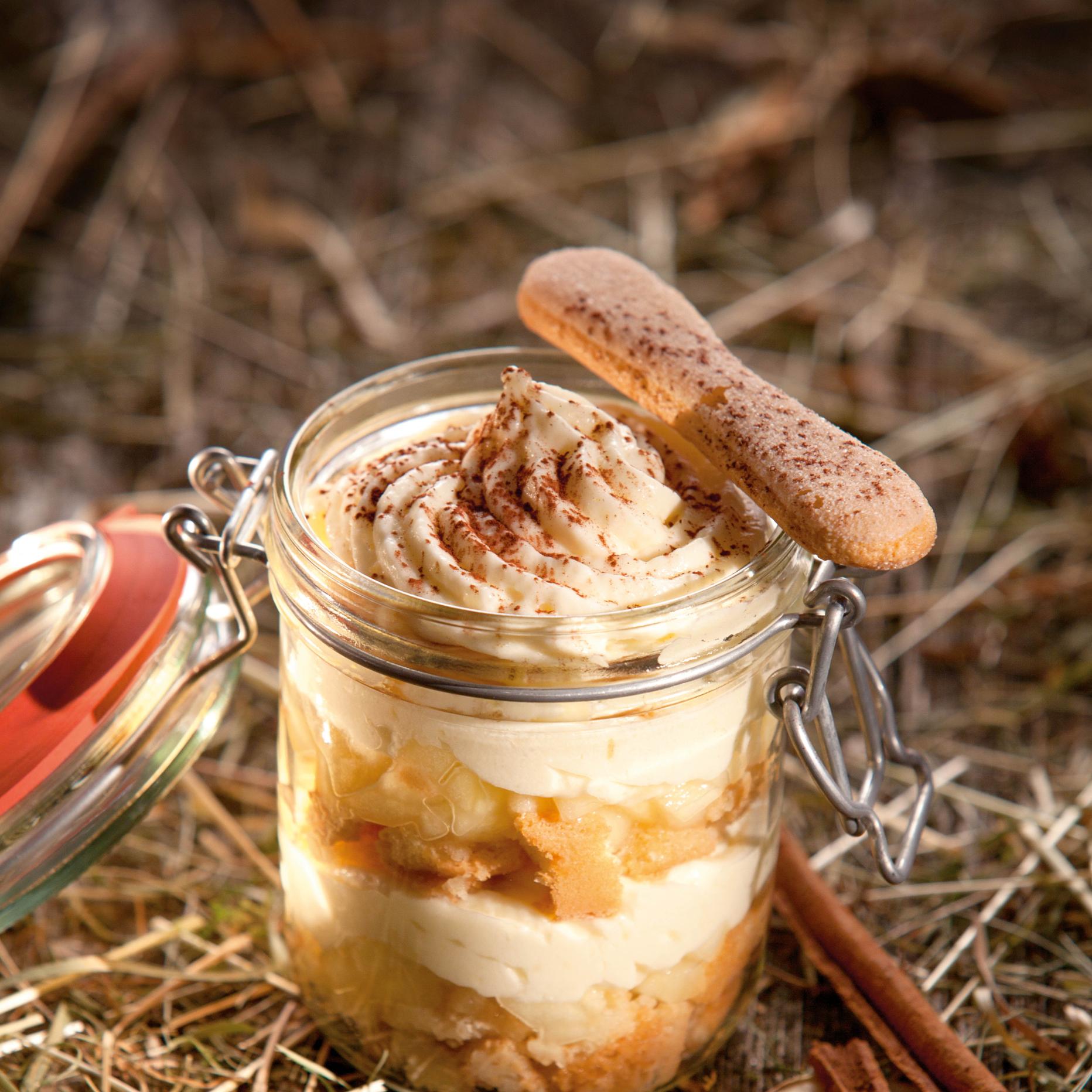 Rezept Apfeltiramisú im Glas aus dem Steirerhof