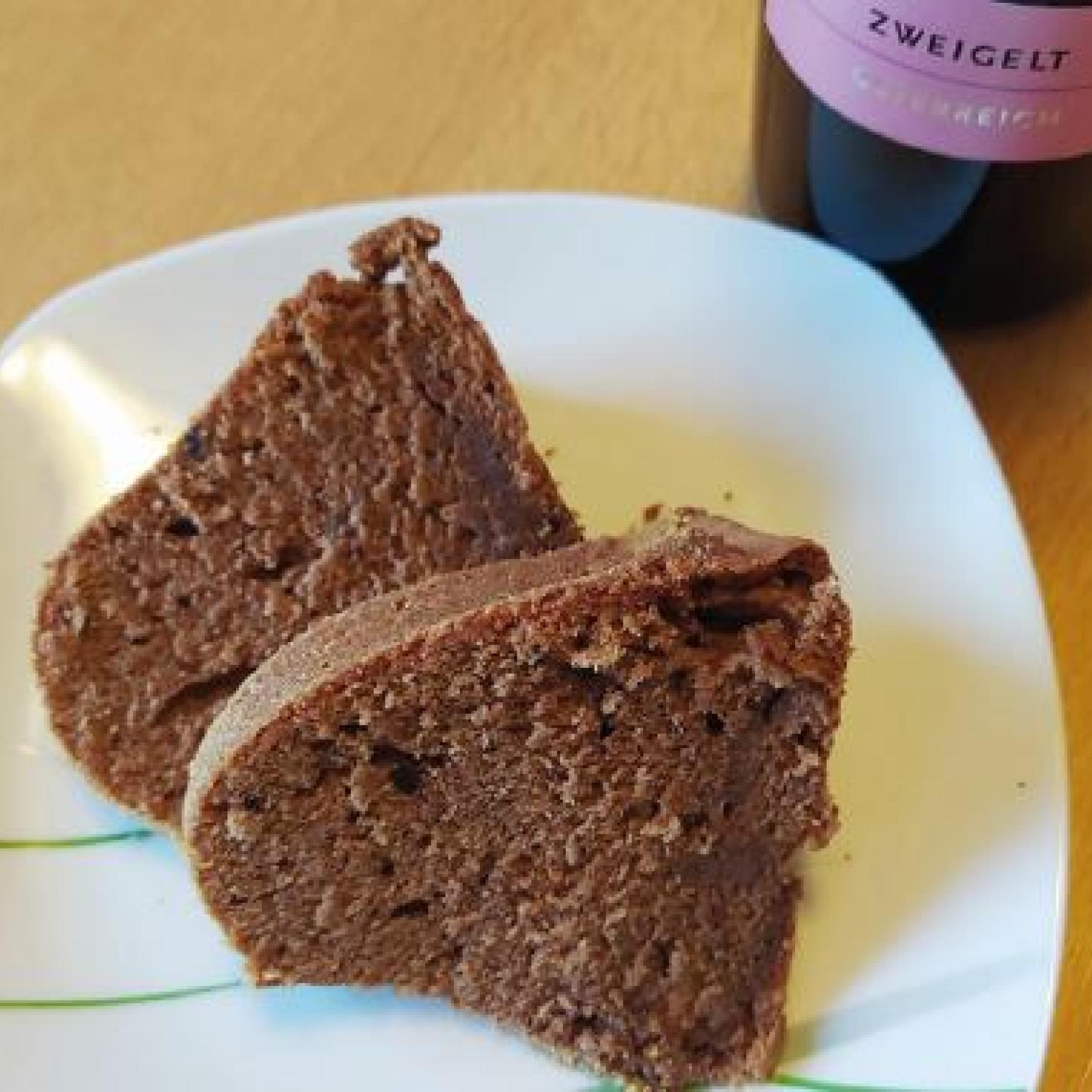 Rezept der Fachschule Pyhra: Rotweingugelhupf