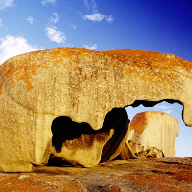 Elefantös: Die „Remarkable Rocks“ sind das Wahrzeichen von Kangaroo Island.