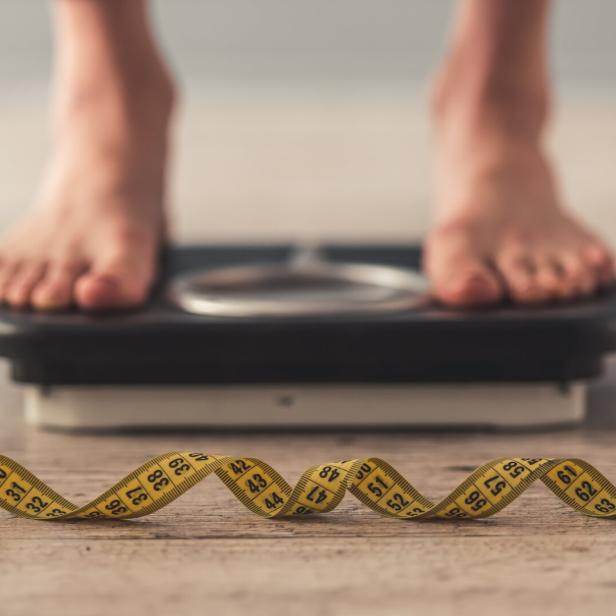 Girl and weight loss