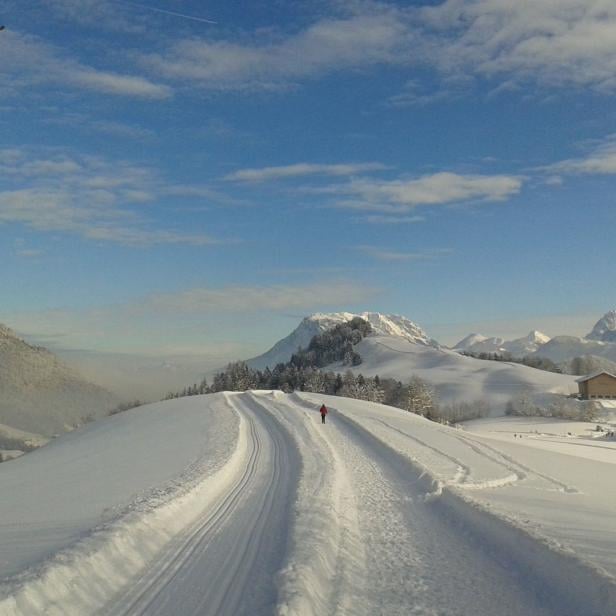 Hinterthiersee: Kein Kaufhaus, dafür ein üppiges Angebot an Loipen und Wanderwegen.